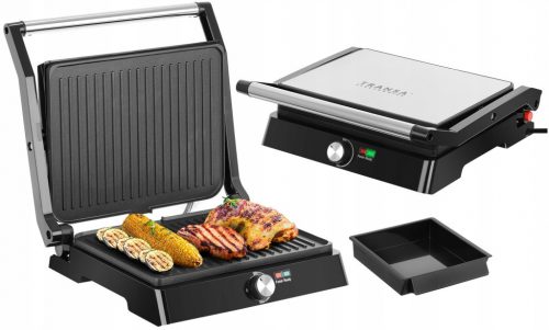  Tostapane pieghevole grill elettrico REGOLAZIONE DELLA TEMPERATURA ALTA POTENZA 2200W