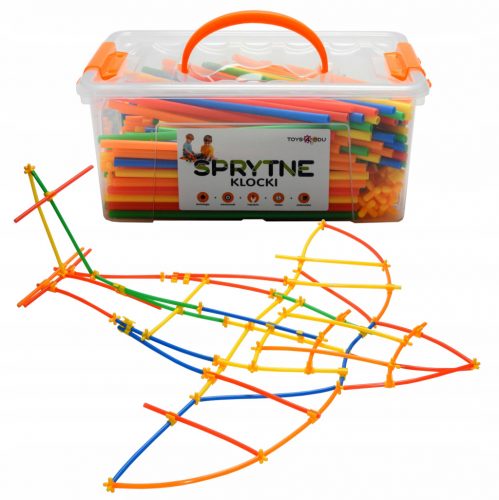  Cannucce da costruzione Toys4edu 400 pz.