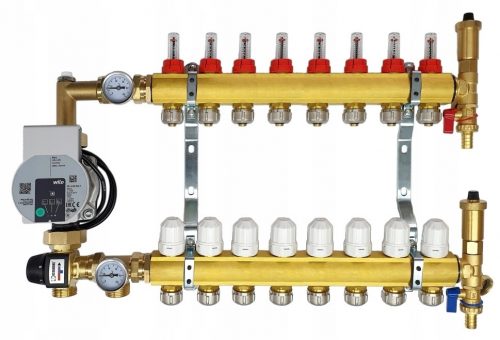 Distributore Instal-Hurt per 8 circuiti