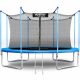 Trampolino - Trampolino Neo-Sport 404 cm FT 13 con rete (396-404 cm)