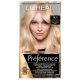  Tintura permanente per capelli L'Oreal Paris Preference 9.1 Oslo Light Ash Blonde con un balsamo nutriente con filtro UV e un derivato della vitamina E