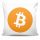  Bitcoin BTC Cuscino divertente Gadget Regalo