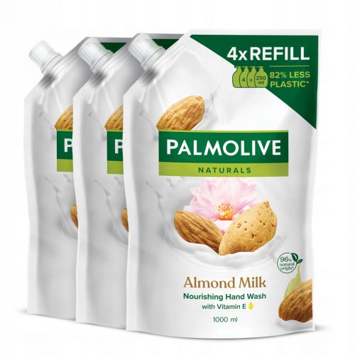  PALMOLIVE sapone liquido LATTE MANDORLE ZAPAS 3x1 L