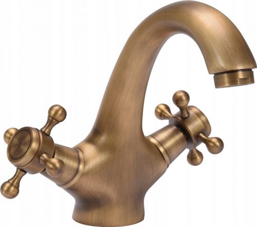 Rubinetto per lavabo da terra Fala Retro Bronze 1 PLN