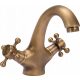 Rubinetto per lavabo da terra Fala Retro Bronze 1 PLN