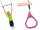 Altalena trapezio ginnica per bambini JF rosa