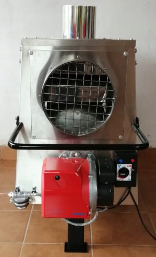  P30 INOX Aerotermo per forno a soffiaggio olio