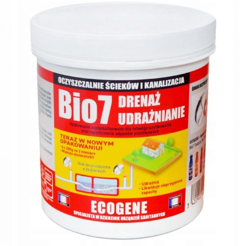  Preparato per fosse settiche, compresse Ecogene, 1 l, 0,8 kg