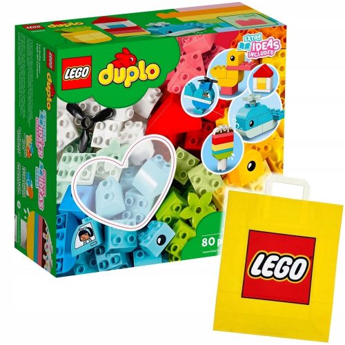  LEGO Duplo 10909 Scatola del cuore + sacchetto di carta VP LEGO 6315792 Medio