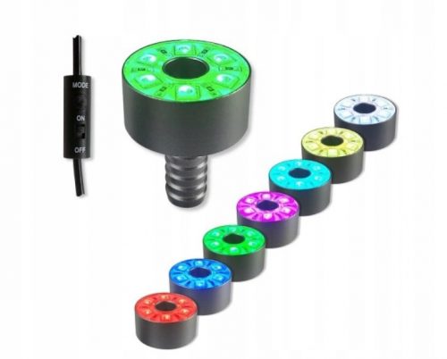  Faro anteriore da 1,8 W, 1 pezzo, multicolore