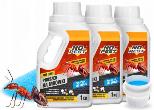  No-Pest 4Ants polvere di formiche 3 kg 3 pz.