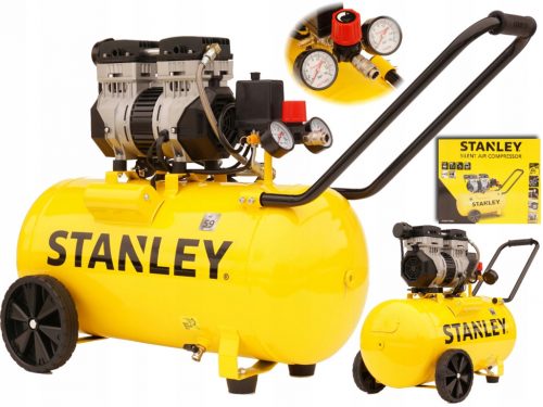  Compressore senza olio Stanley B2DC2G4STN705 50 l 8 bar