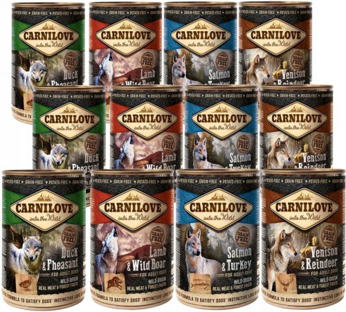  Carnilove cibo umido carne di cervo 0,4 kg