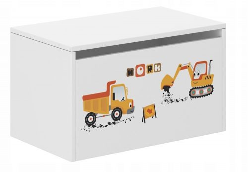  Baule per giocattoli Wooden Toys 69 x 40 cm multicolore