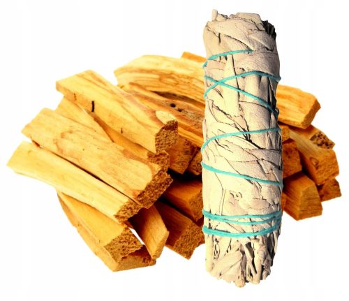 Set bastoncini di incenso alla salvia bianca Palo Santo Bastoncini palo santo 50 g