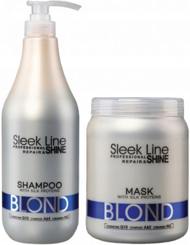  Stapiz SET XXL Maschera shampoo bionda Sleek Line