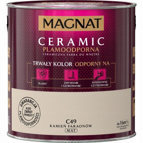 Magnat pittura murale ceramica 5 l C49 Pietra dei Faraoni opaca