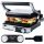  Contatto, panini, grill elettrico pieghevole Yoer Panino EG02S argento/grigio 2000 W