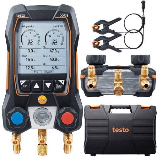 Alloggiamento per valvola elettronica TESTO 550s BASIC