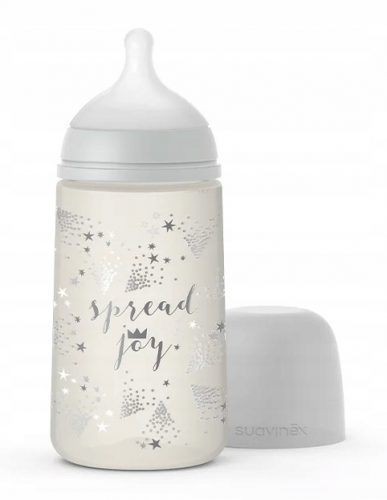  Flacone Suavinex SX Pro Spread Joy 270 ml grigio