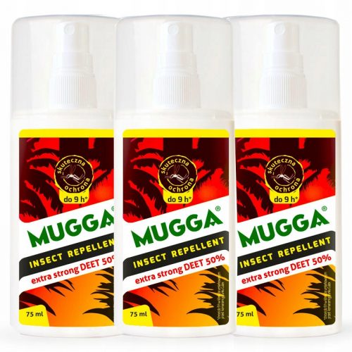 Mugga Deet spray zanzare e zecche 50% 75 ml