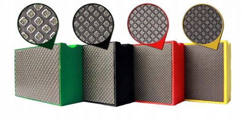 Cubo diamantato per levigare il gres, set. 4 pezzi