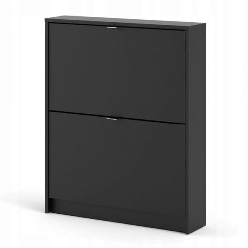  Scarpiera Tvilum 70 x 85 x 17 cm nera