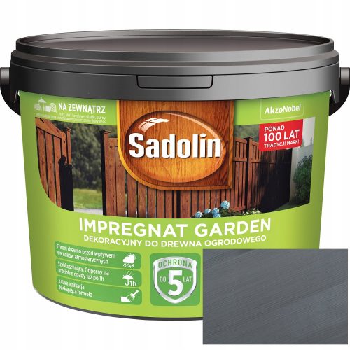 Sadolin GARDEN Impregnante per legno Grigio 9L