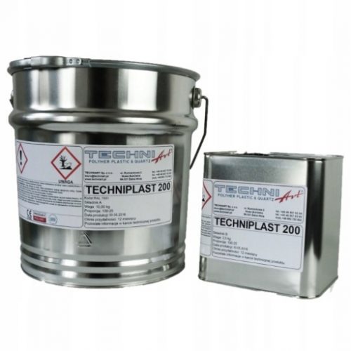 Resina epossidica Techniart 6,3 kg incolore