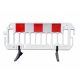 Barriera separatrice in PVC bianco, barriera U20