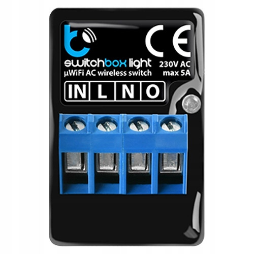 Interruttore WiFi Blebox SwitchBox Light