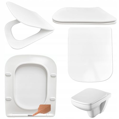 Sedile WC Perfecto Quattro, duroplast bianco