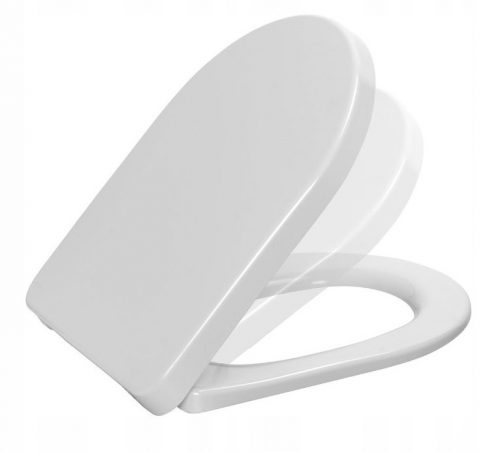 Sedile WC MKW Villeroy&Boch, duroplast bianco