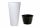 Vaso da giardino - Vaso da fiori Prosperplast 39 cm x 39 x 78 cm diametro 39 cm plastica bianca