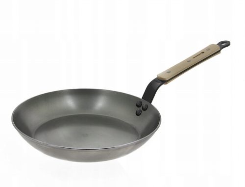 Padella tradizionale De Buyer Mineral B Bois, 28 cm, acciaio al carbonio