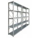 Scaffale da magazzino in metallo DODAS 195 x 275 x 40 cm max 150 kg per ripiano