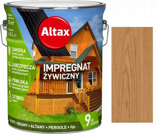  Impregnante in resina Altax 4,5L Rovere