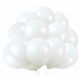  Palloncini bianchi grandi, comunione, matrimonio, 25 pz