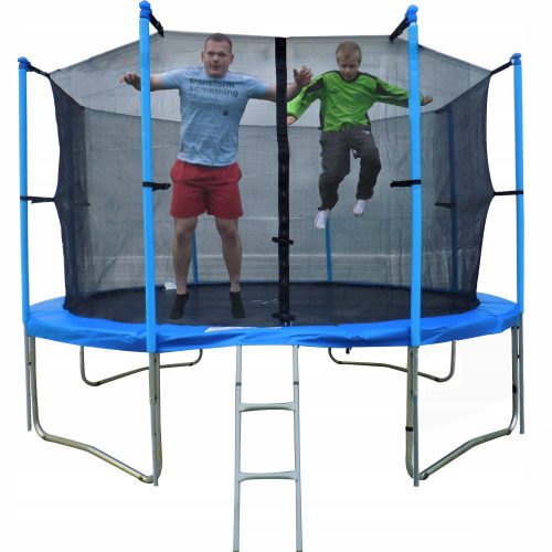 Trampolino con rete Lazur 374 cm FT 12 (365-374 cm)