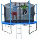 Trampolino con rete Lazur 374 cm FT 12 (365-374 cm)