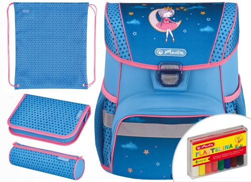  Herlitz 2021 Loop Plus Moon Lady 6in1 + Plastilina scolastica Ekipa Genzie 8 colori HERLITZ