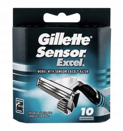  Cartucce per rasoio Gillette Sensor Excel 10 pz.