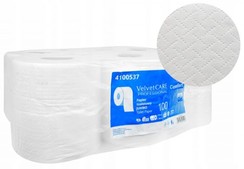 Carta igienica non profumata VelvetCARE 12 pz.