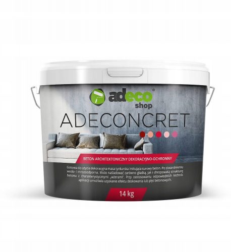 Adeco Adeconcret calcestruzzo architettonico 14 kg