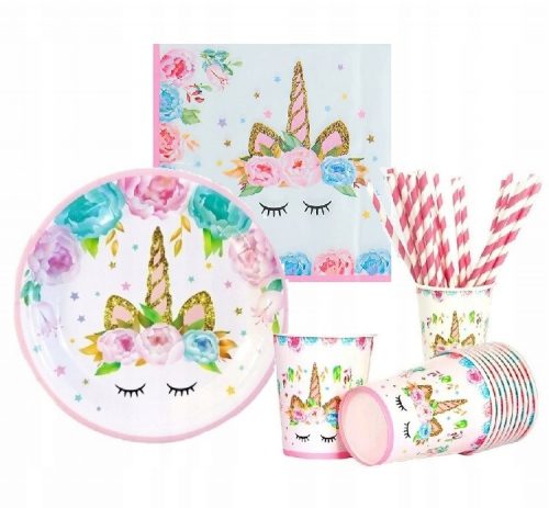 PIATTI, TAZZE, UNICORN Set UNICORN