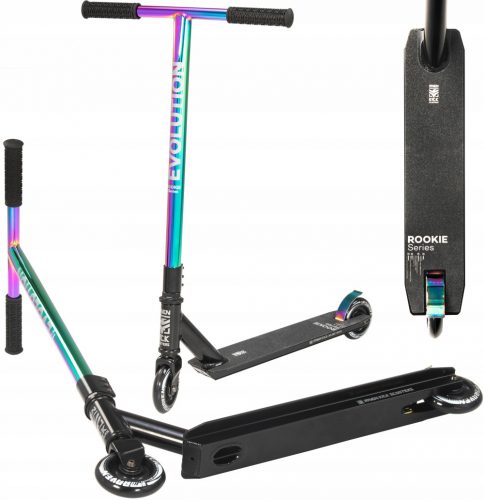  Monopattino Raven Evolution Rookie, multicolore, 2 ruote