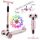 Monopattino a tre ruote Kidwell Vento HUBAVEN01A2, rosa