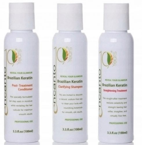  ENCANTO SET LISCIANTE PER CAPELLI ALLA CHERATINA 3x100ml