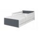  Letto tradizionale Baby Boo Max 98 x 184 cm bianco