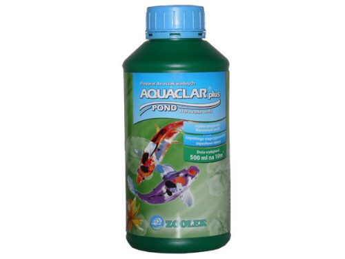  ZOOLEK AQUACLAR 500ml CHIARISCE L'ACQUA E COMBATTE LE ALGHE